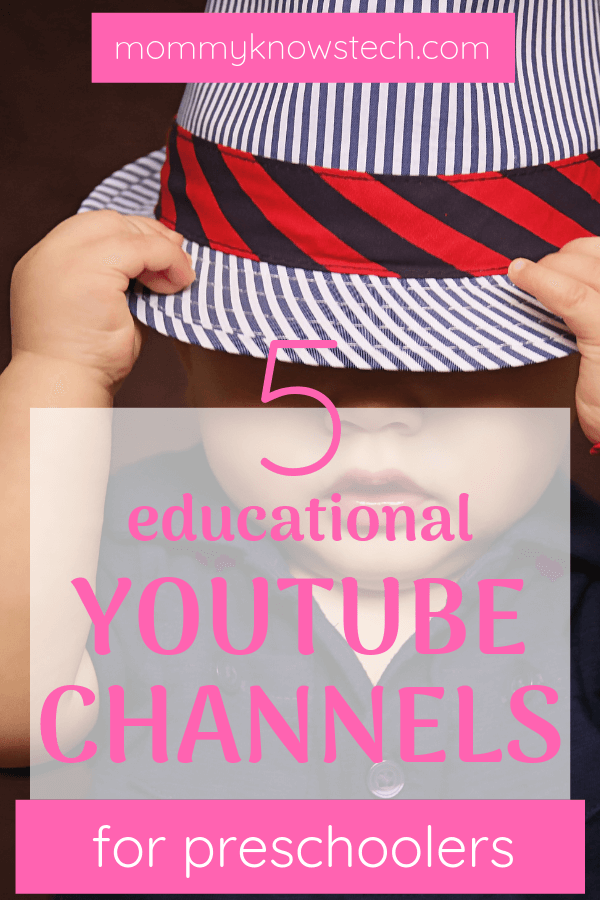 Need a quick go-to list of educational YouTube channels for your preschooler? Look no further! Here are our top 5 choices.