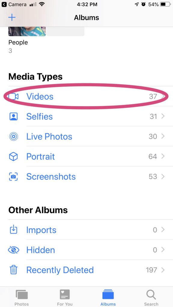deleting videos can free up a lot of space on your iPhone