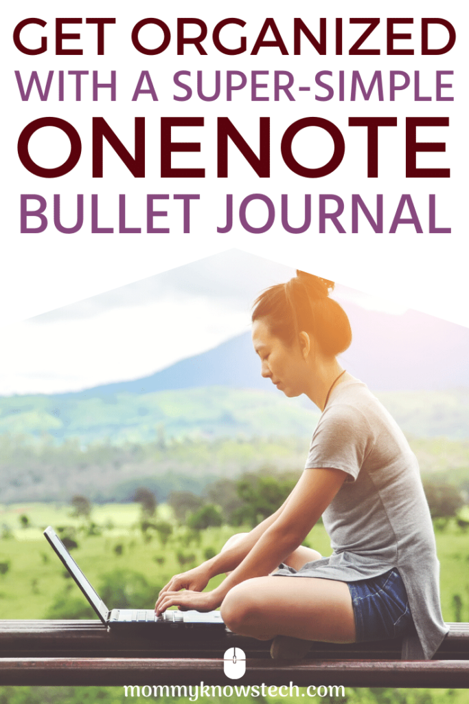 how to use onenote for bullet journal